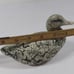 Vintage Carved Stone Duck