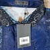 NWT 120.00 G/Fore Golf Mens Bandana Tech Pique Polo Navy Blue Size XL