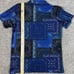 NWT 120.00 G/Fore Golf Mens Bandana Tech Pique Polo Navy Blue Size XL