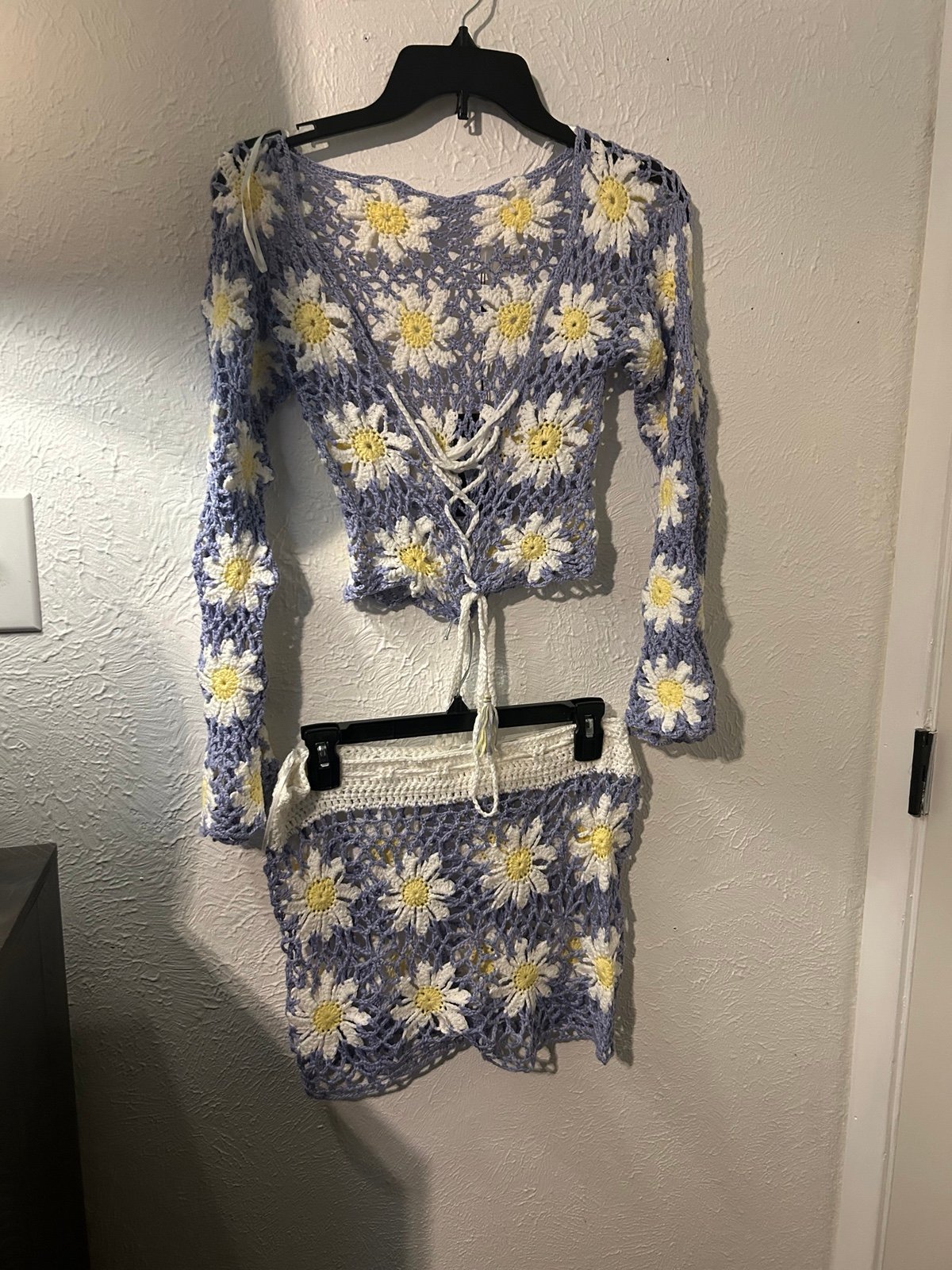 Fashion Nova Spring Break Crotchet Coverup Set- New With Tags (XL)