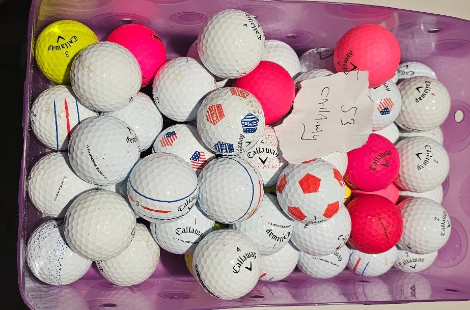 Golf Balls Callaway used