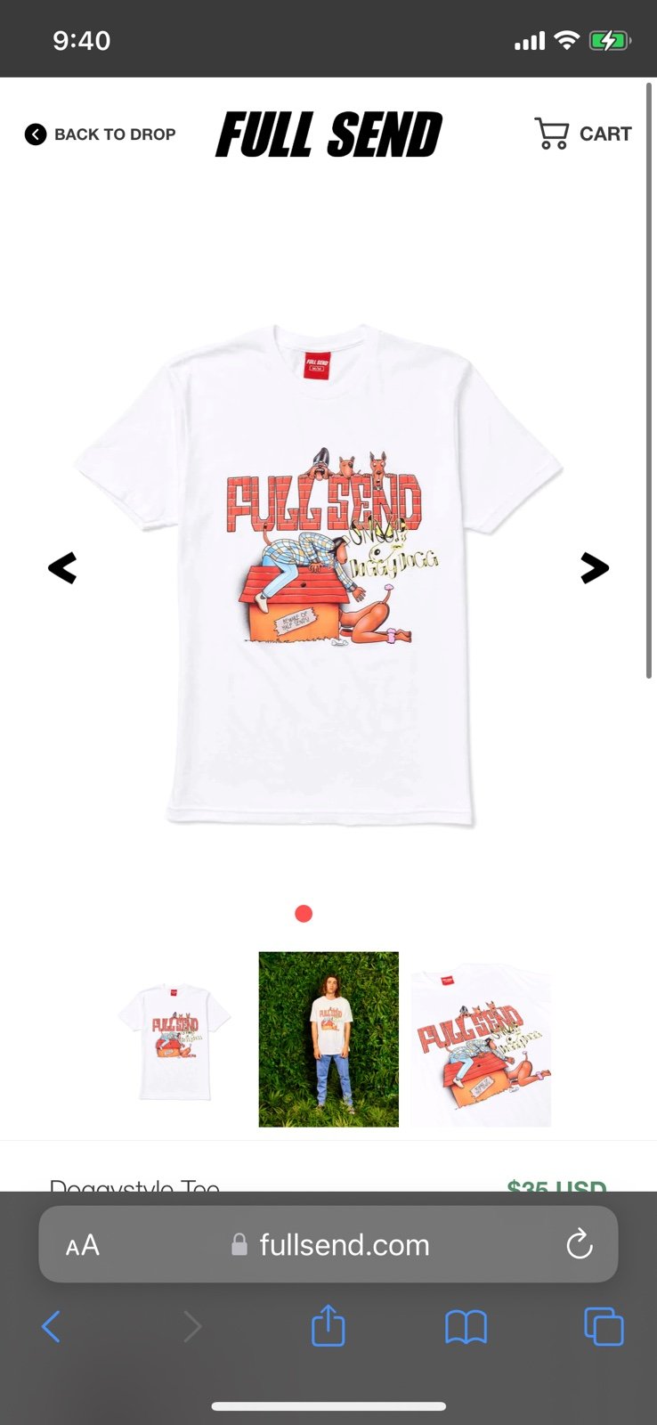FullSend Doggystlye Tee