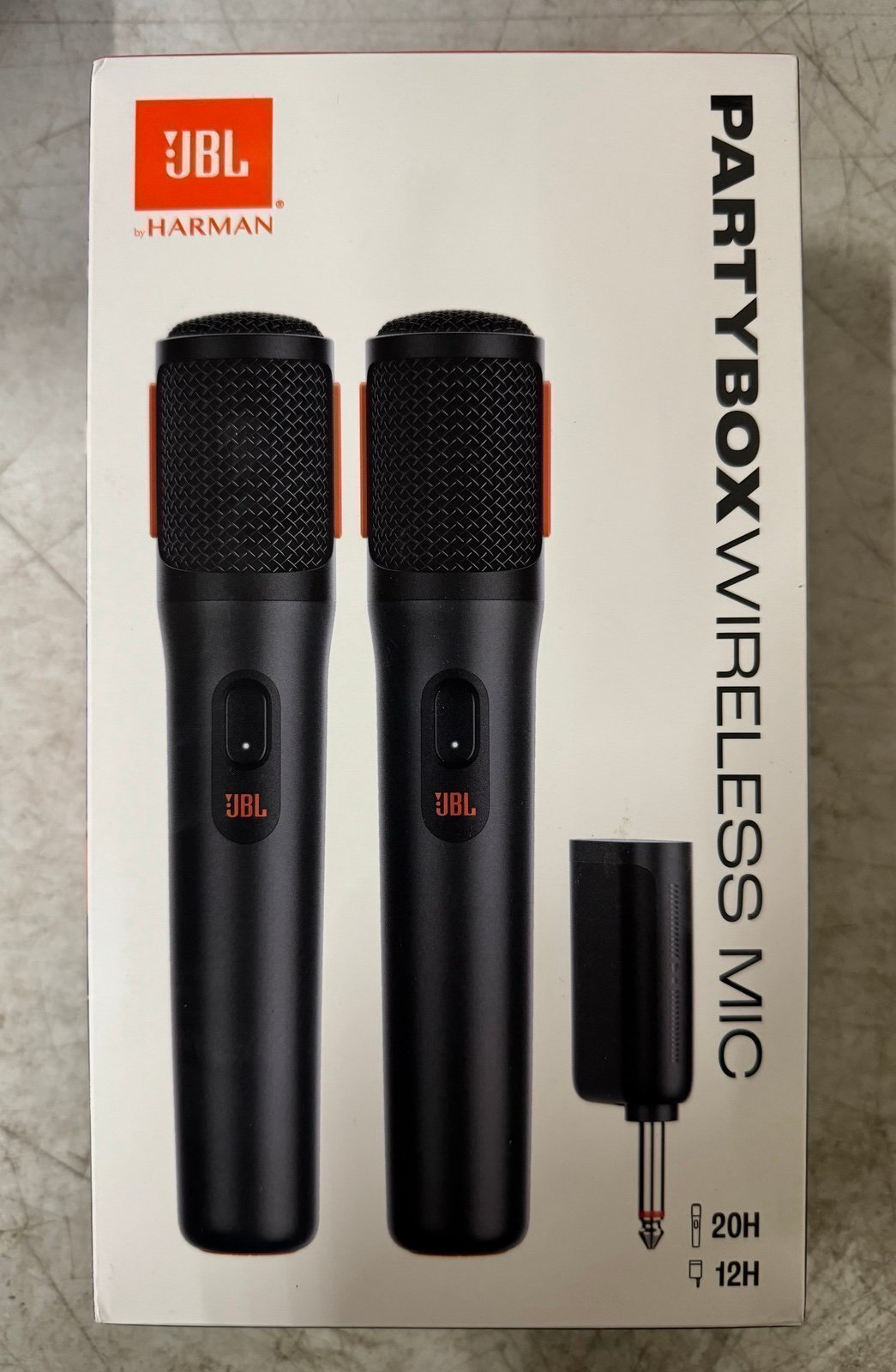 JBL Partybox Wireless mic