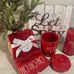Rae Dunn bathroom accessories