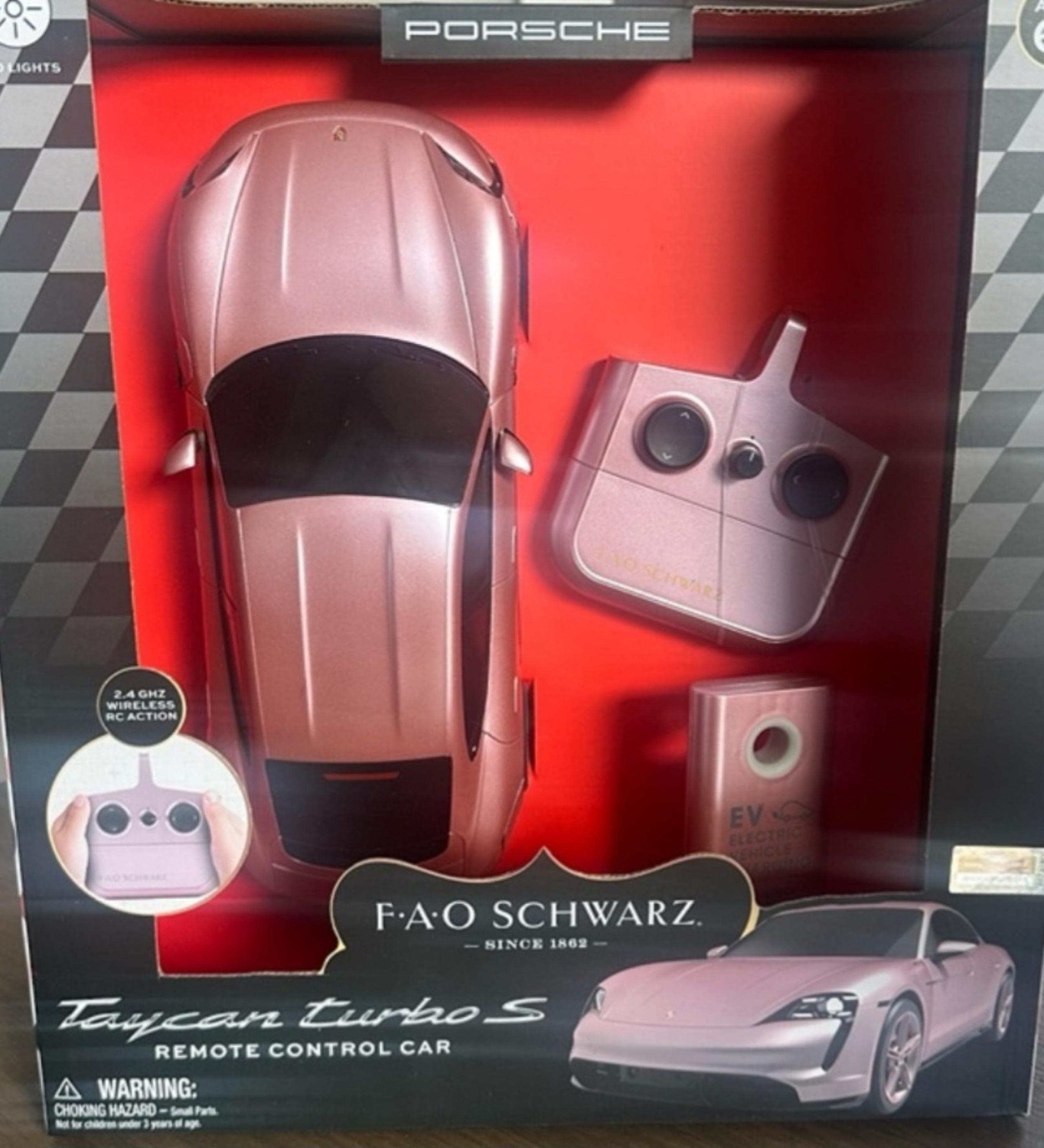 Pink RC car