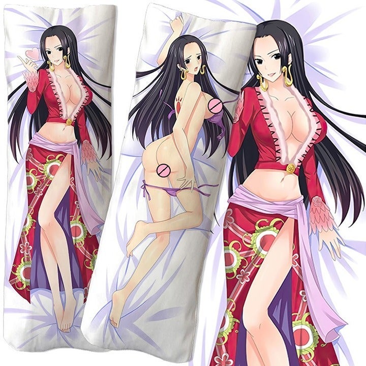 Boa Hancock One Piece Anime Dakimakura Body Pillow Cover Case - 2 Way Tricot