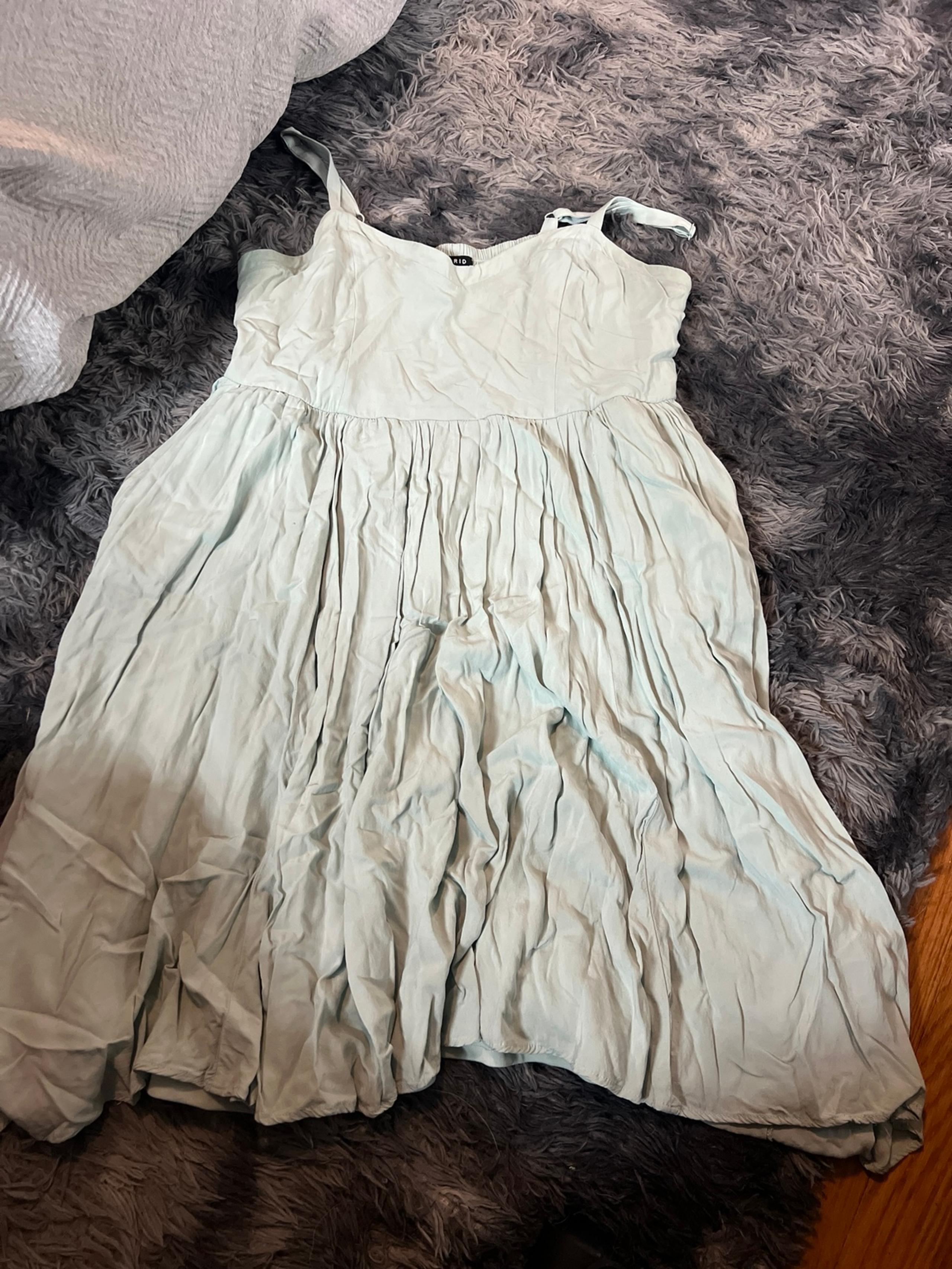 Light blue torrid dress