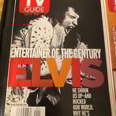 ELVIS PRESLEY TV GUIDE SET OF 3