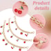 New！3pcs Fruit-Themed Extend Chain for handbag