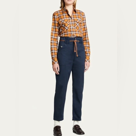 VERONICA BEARD Barnette Plaid Shirt