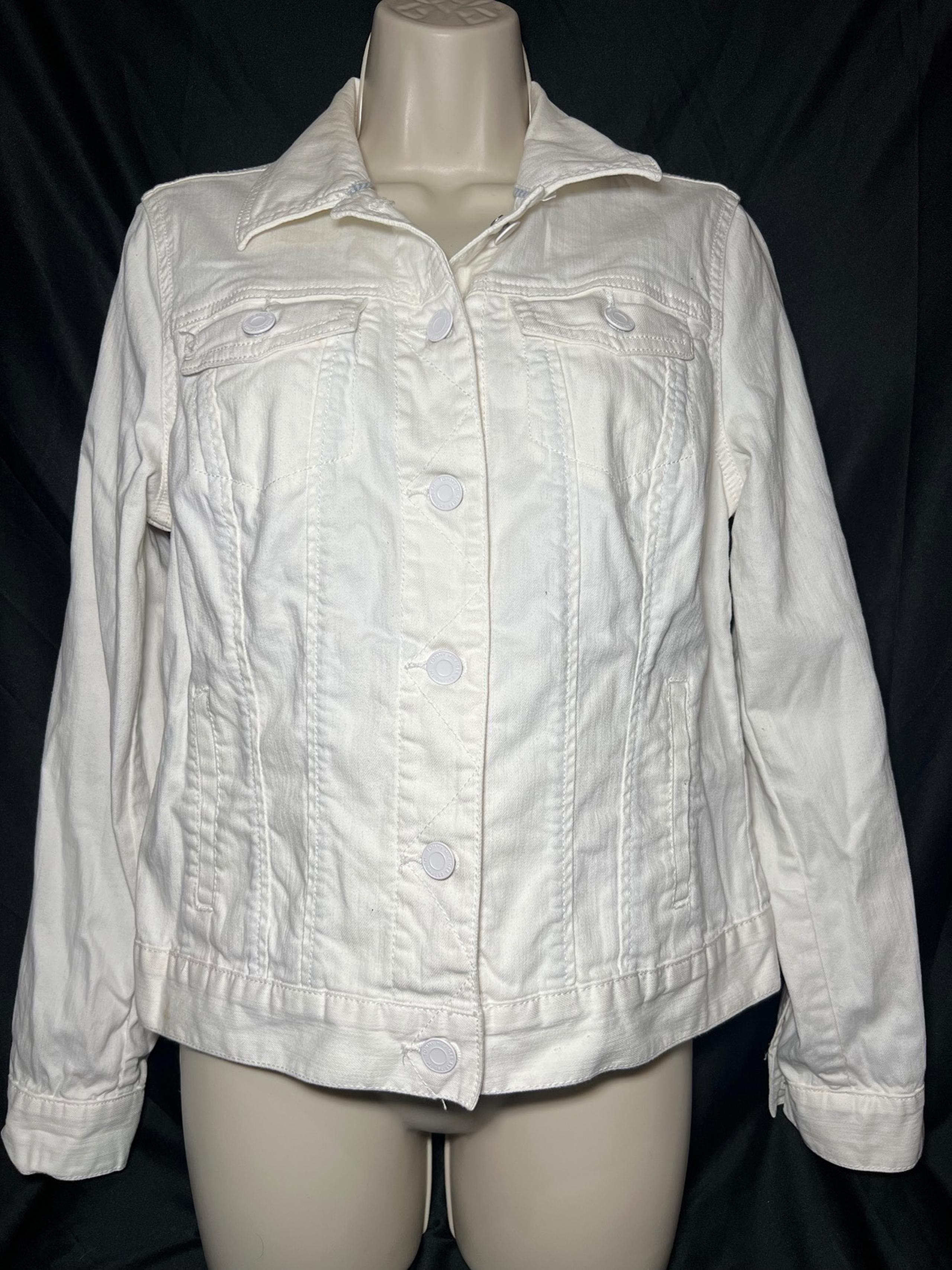 Tommy Hilfiger White Denim Jacket