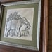1977 Franklin Mint Elephant Wall Sculpture Signed Donald Richard Miller 1 of 6