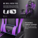 Gaming Chair High Back PURPLE