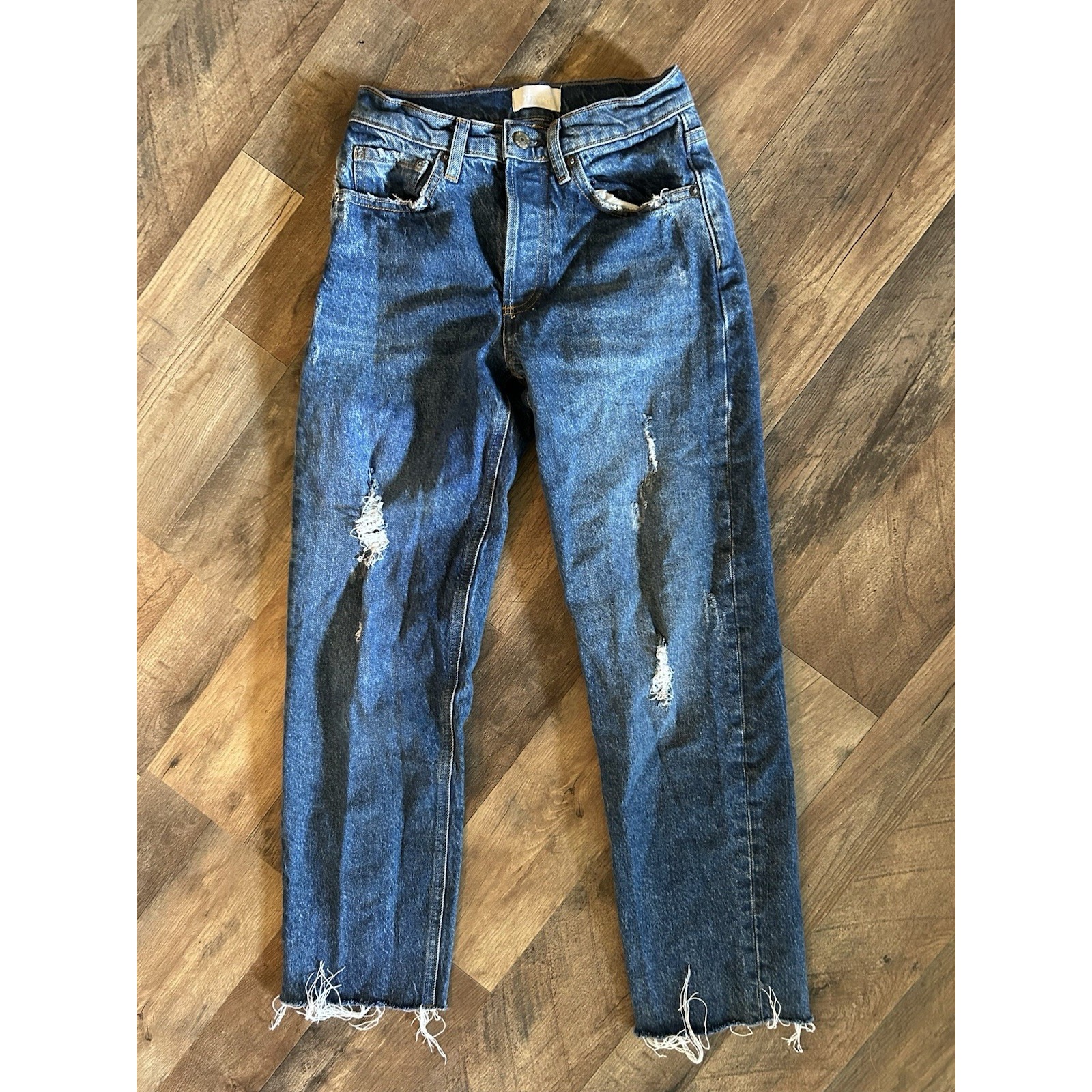 Boyish Denim Jeans Cut 739, Size 24 Inseam 25.5 THE TOMMY STRETCH