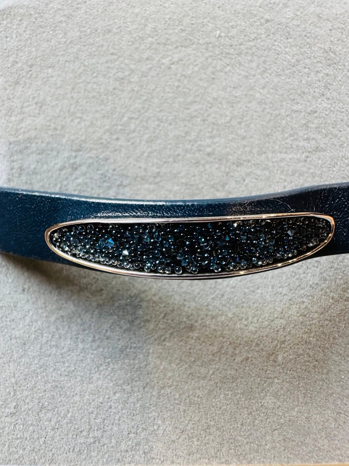 Swarovski Adore Leather Slide Bracelet