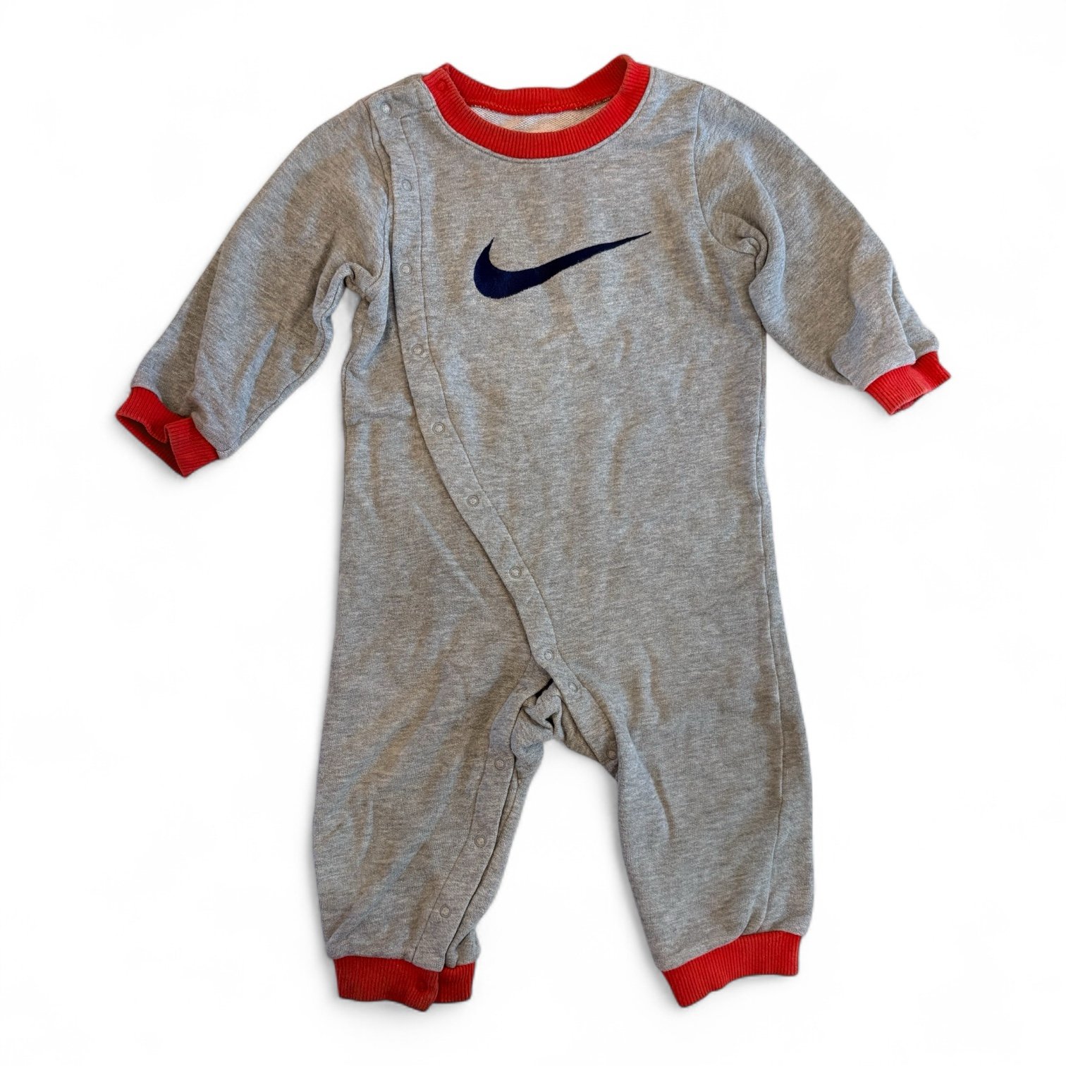 Nike Y2K Grey Tag Romper Euro Exclusive 12/18m