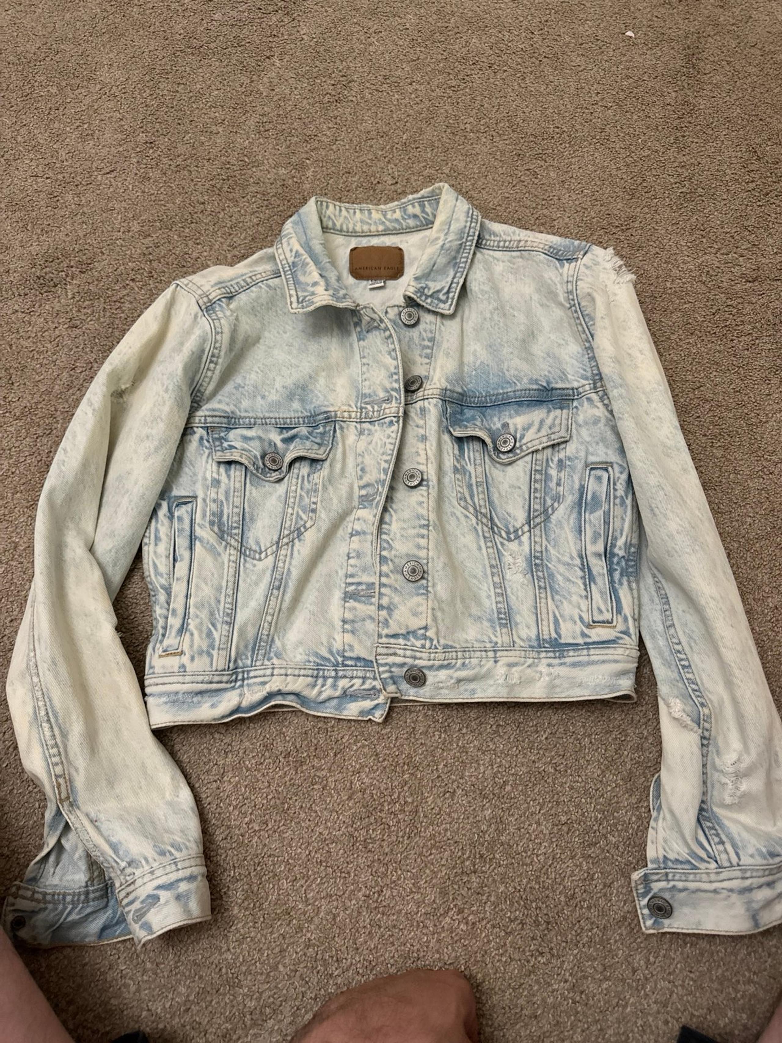 American Eagle Denim Jeans Jacket Pre - Owned