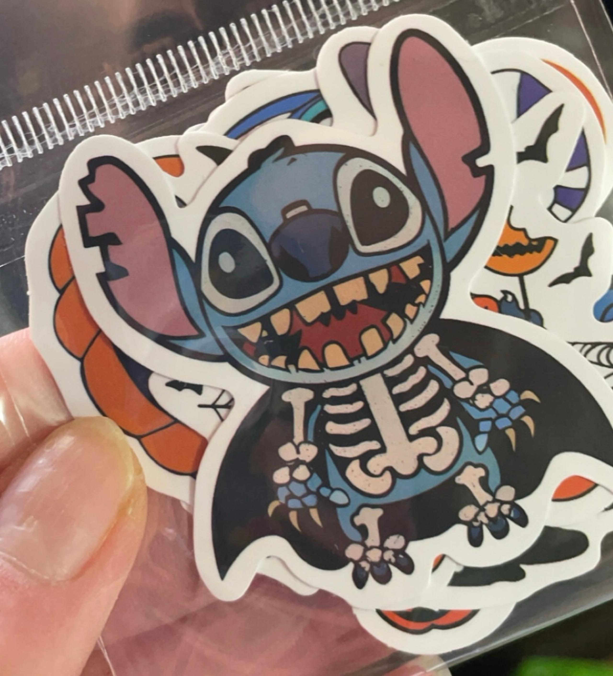 7 Pc Stitch Halloween Stickers