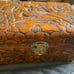 Antique Chinese box Victorian carved bird box sweetheart chest ornate Baroque