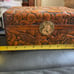 Antique Chinese box Victorian carved bird box sweetheart chest ornate Baroque
