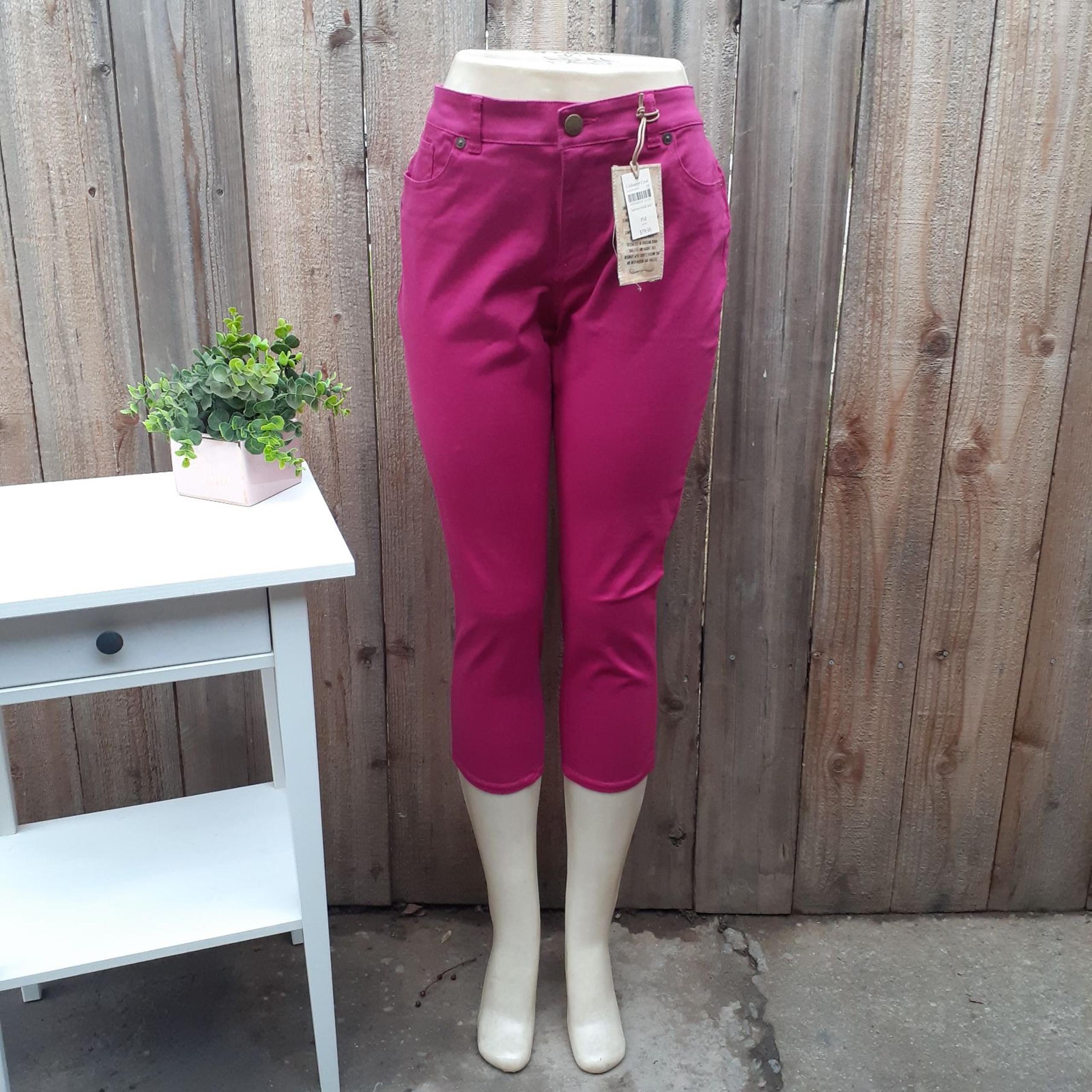 NWT Coldwater Creek Natural Fit Capri Si
