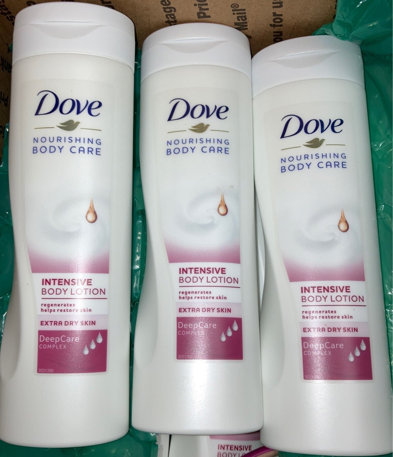 10 dove intensive body lotion