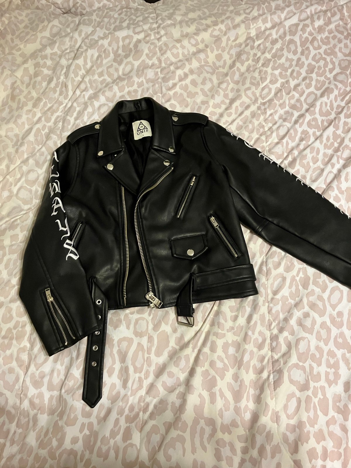 leather jacket from Unif