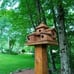 Beautiful 5 Hole Bird House Room for 5 Bird Families