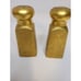 Antique Bavaria Golden Salt and Pepper Shakers
