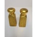 Antique Bavaria Golden Salt and Pepper Shakers