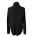 Vintage Y2K Tommy Hilfiger Women'Embroidered Crest Turtleneck Sweater Black Sz