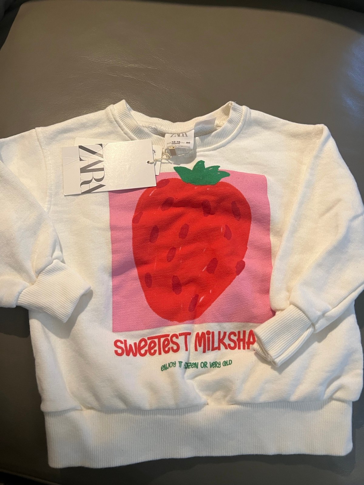 zara new sz 12-18 m Sweatshirt