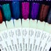 Sparkle & co Nail Dip Powder Lot Velvet Fierce Collection Glitter Black Purple