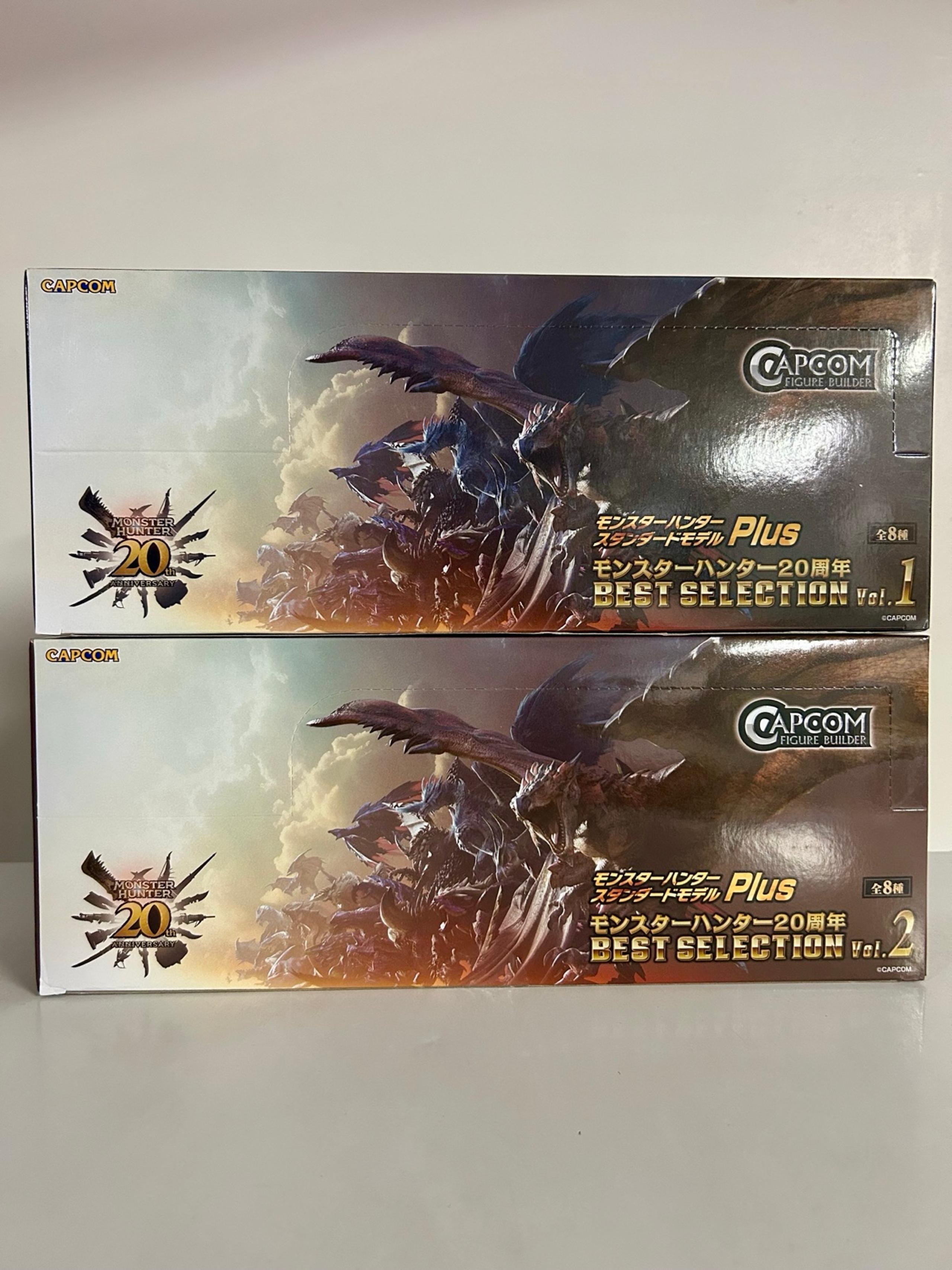 NEW Capcom Monster Hunter Builder CFB 20th Anniversary Best Selection Vol 1 + 2