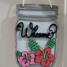 welcome sign