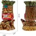 Solar Tiki Statue Outdoor Decor Garden Guitar Decorations