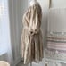 Let Me Be Anthropologie Celeste Fish Print Peasant Puff Sleeves Mini Dress 14