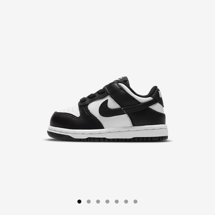 Nike dunks low panda