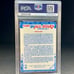 Patrick Ewing PSA 9 • 1989 Fleer Basketball Sticker #7 New York Knicks HOF