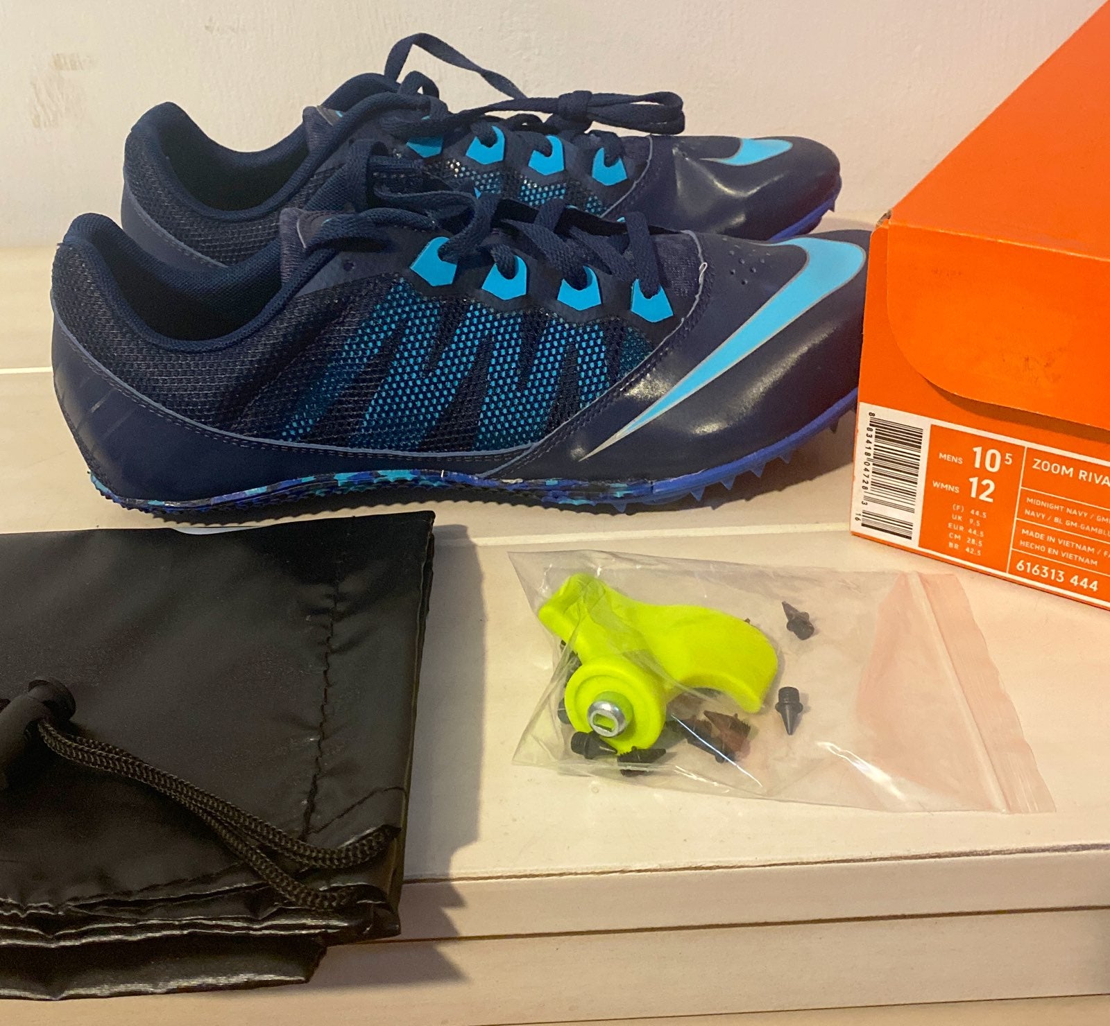 NIB Nike Zoom Rival S 7 Track Spikes NEW