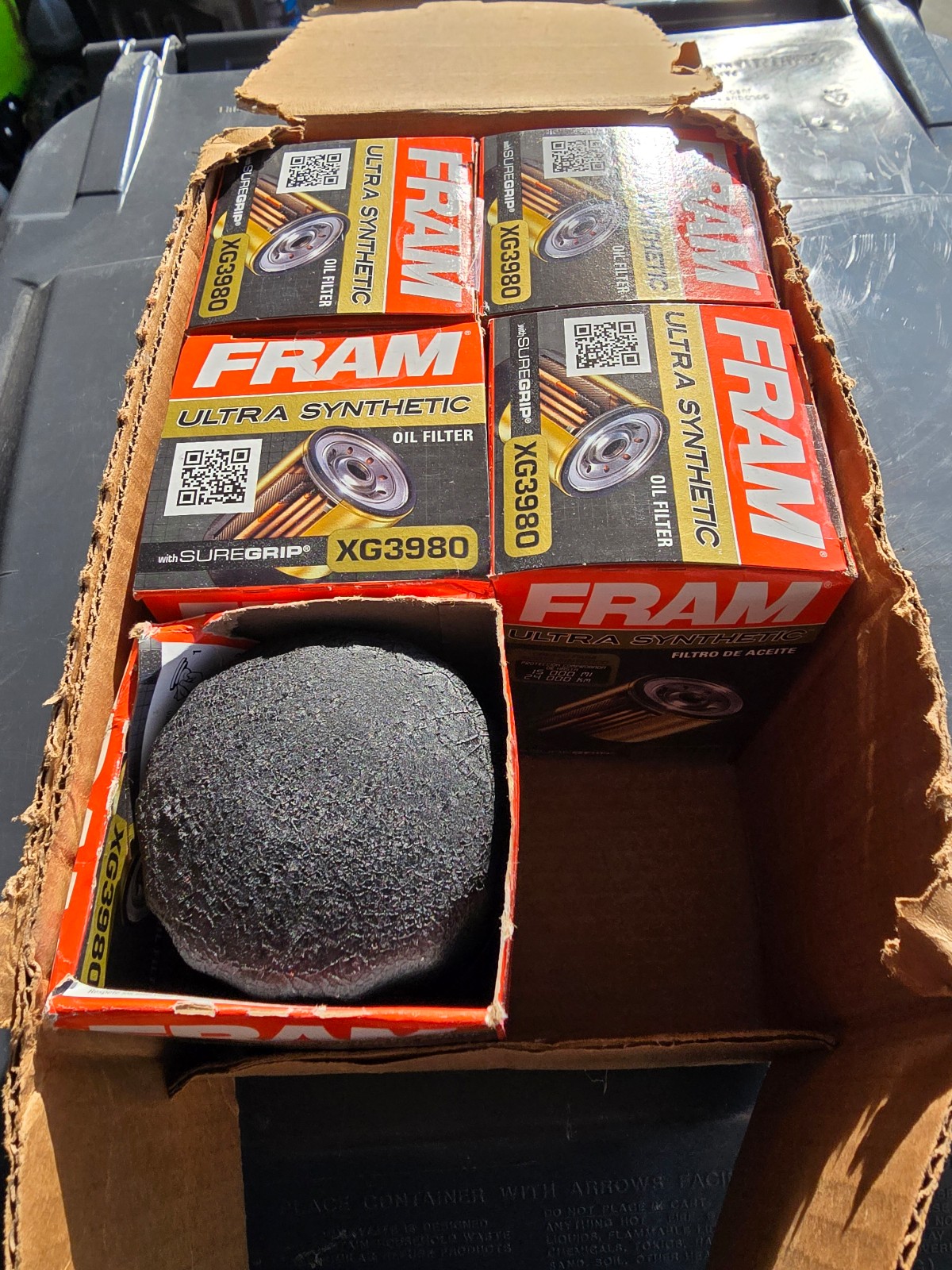 Fram Ultra Synthetic XG3980 oil filters