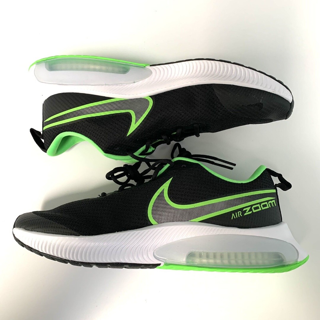 Nike Air Zoom Arcadia Low-Top shops Running Shoes Black/Green GS CK0715-020 Size 7Y