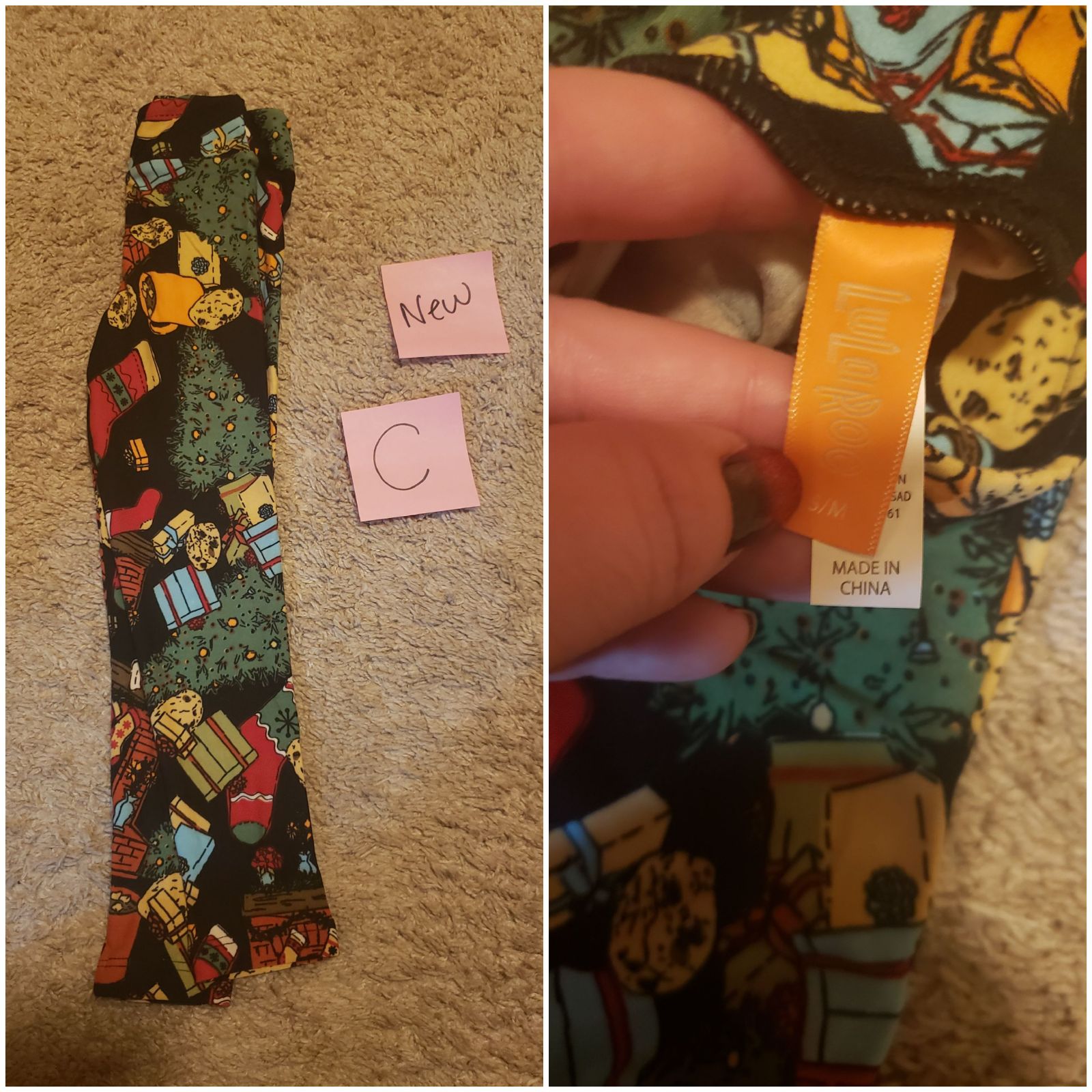 Set of 4 new S/M leggings