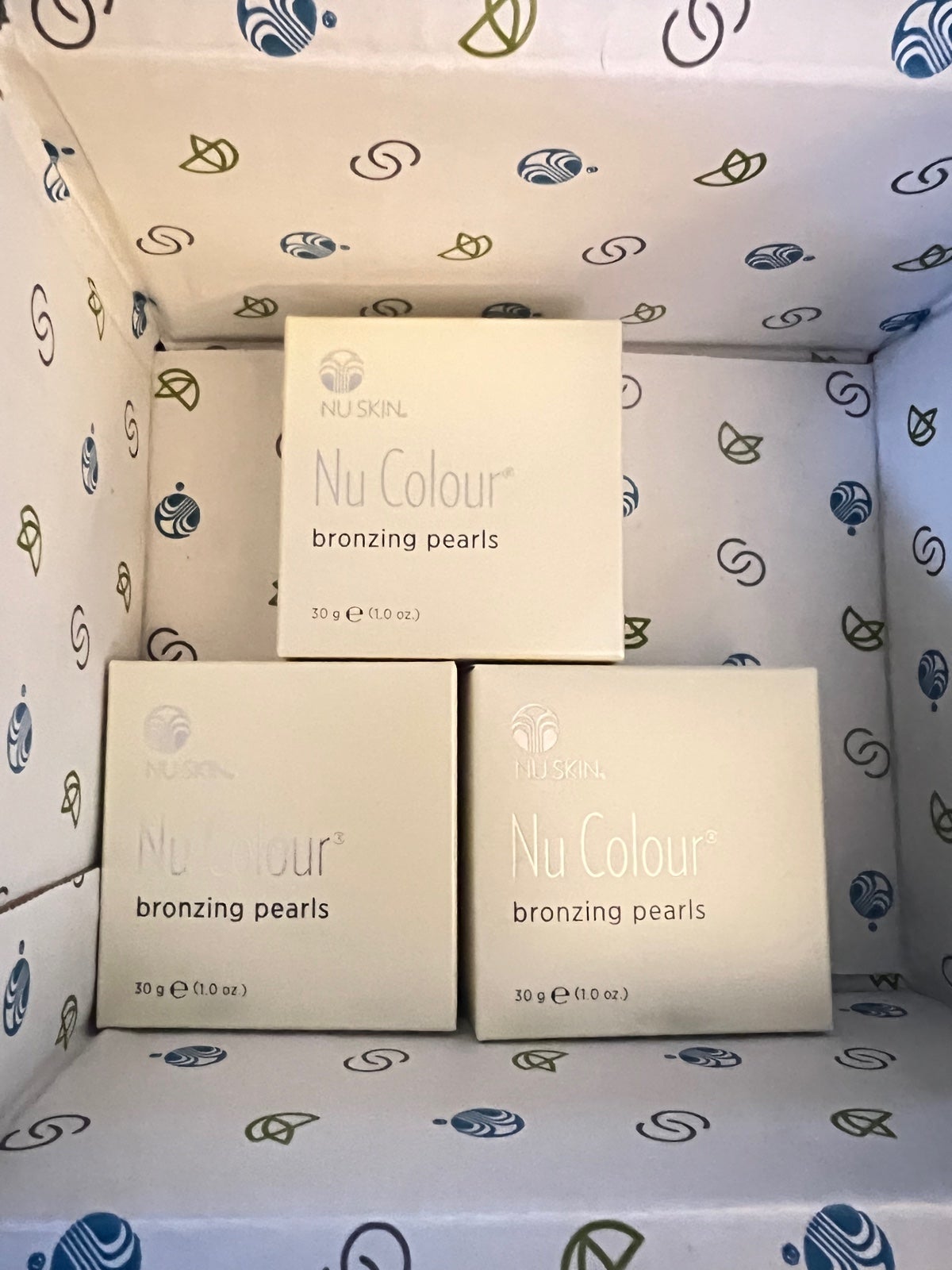 1 box of Nu Skin Bronzing Pearls