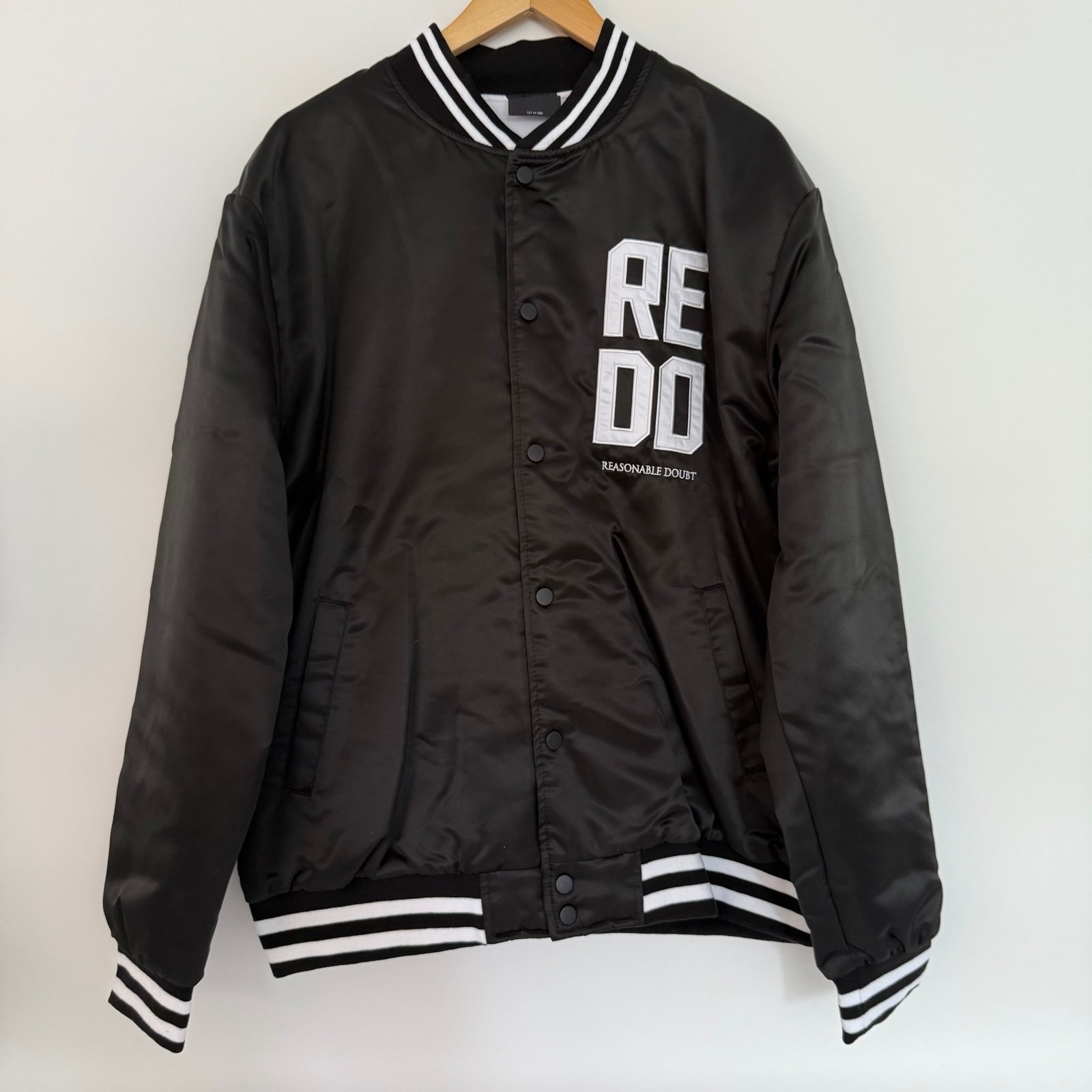 JAY Z REASONABLE DOUBT BOMBER JACKET LIMITED RARE 121/200 XL