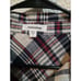 Vintage Mittoshop Plaid Fringe-Trimmed Lightweight Shirt Jacket western size - S