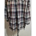 Vintage Mittoshop Plaid Fringe-Trimmed Lightweight Shirt Jacket western size - S