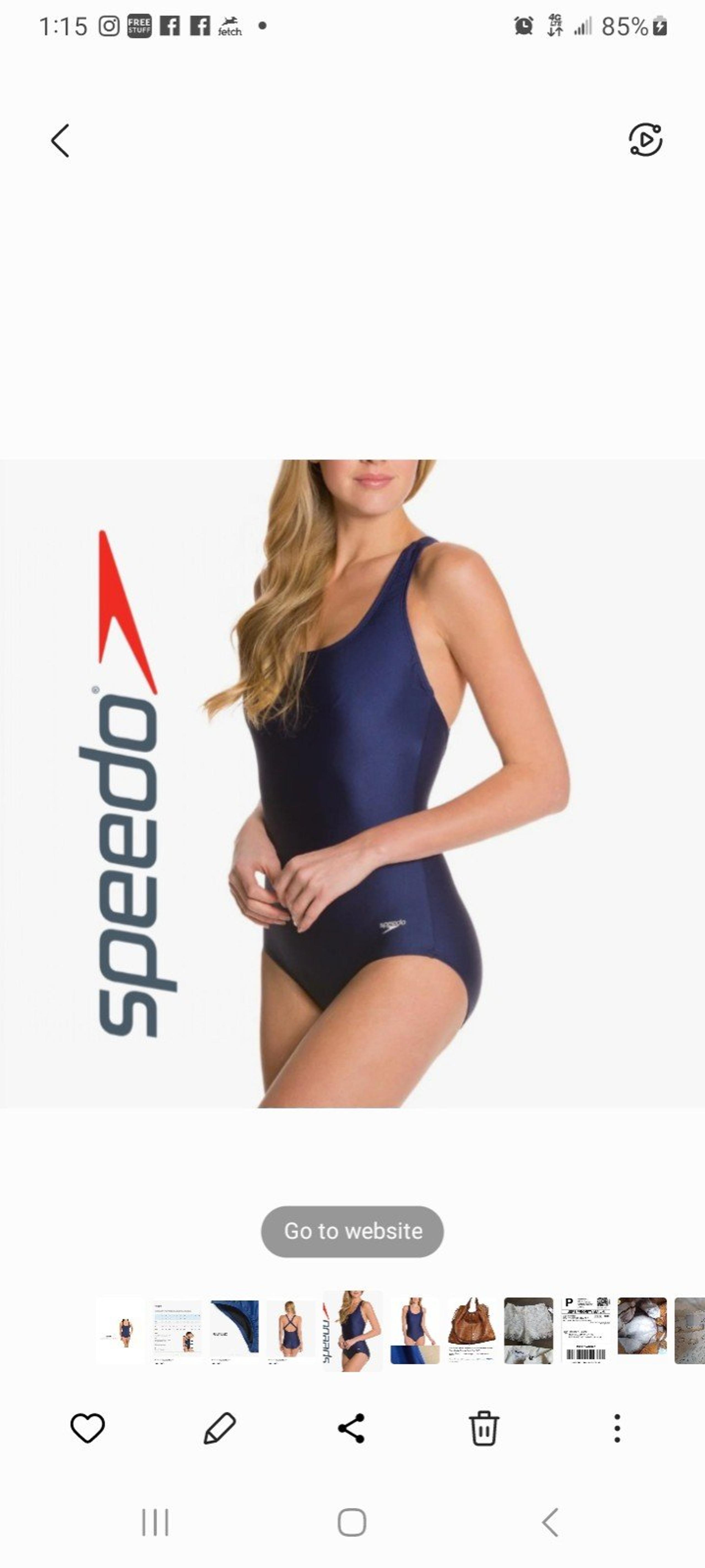 SPEEDO Moderate Ultraback Racerback Athletic 1pc Swimsuit NWT