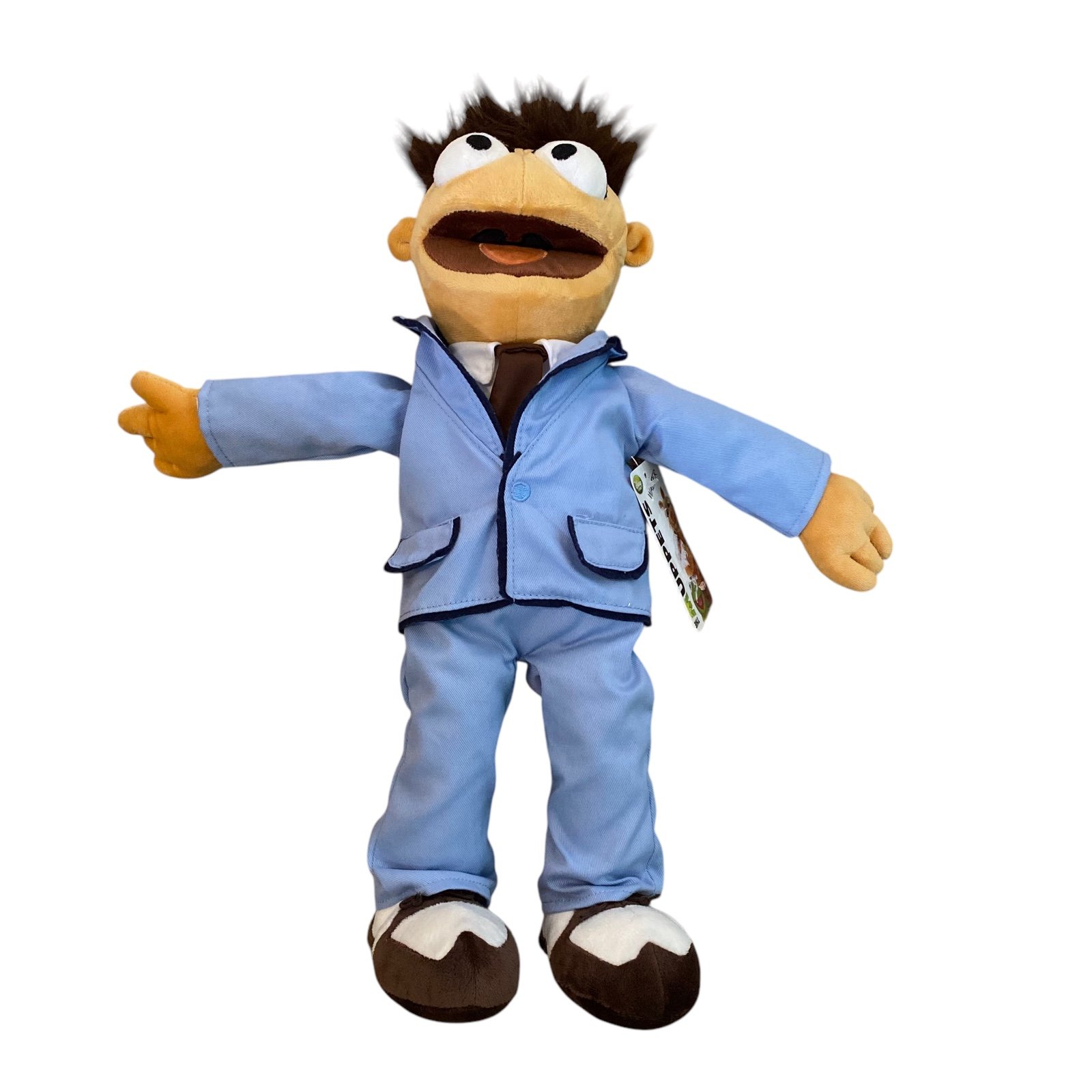 Disney Store Muppets Walter Plush Walter in Blue Suit With Tags, 18