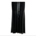 BETSY and ADAM Blush and Black Lace and Satin Mermaid Evening Gown 8